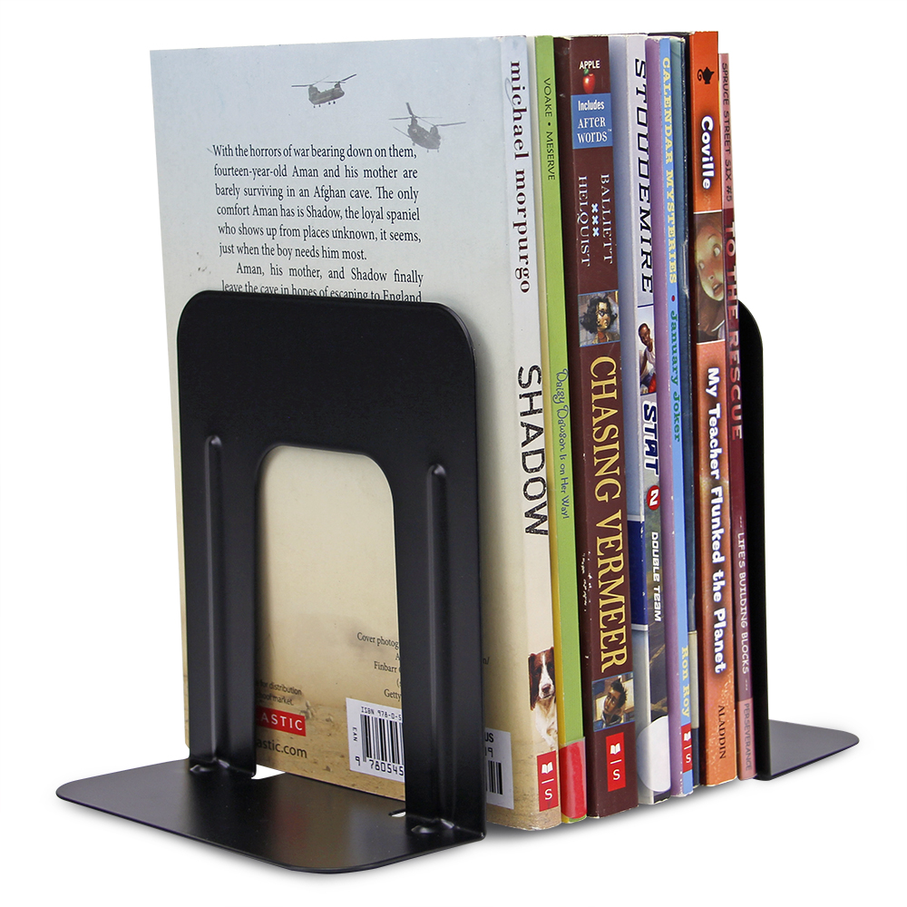 Bookends & Supports TLS™ Steel Bookends 5 in.H, Pair