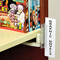 Magnetic Under Shelf Sign Holder