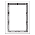 Individual Bookplates - Decorative Border, 75/Pkg