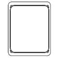 Laser & Inkjet Bookplates - Frame, 150/Pkg