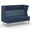 HPFI&reg; Eve Harbor Lounge Seating - Sofa with K Privacy Panel