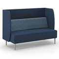 HPFI&reg; Eve Harbor Lounge Seating - Sofa with D Privacy Panel