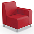 MooreCo&reg; Phoeby Outdoor Lounge Seating - Left Arm Chair