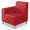 MooreCo&reg; Phoeby Outdoor Lounge Seating - Right Arm Chair