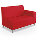 MooreCo&reg; Phoeby Outdoor Lounge Seating - Left Arm Loveseat