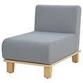 HABA&reg; Pro CHILLAX Lounge Seating - Armless Lounge Chair, Fabric