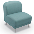 MooreCo&reg; Luly&trade; Soft Seating - Armless Chair