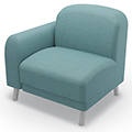 MooreCo&reg; Luly&trade; Soft Seating - Right Arm Chair