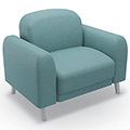 MooreCo&reg; Luly&trade; Soft Seating - Arm Chair