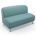 MooreCo&reg; Luly&trade; Soft Seating - Armless Loveseat