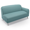 MooreCo&reg; Luly&trade; Soft Seating - Left Arm Loveseat