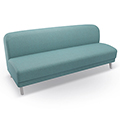 MooreCo&reg; Luly&trade; Soft Seating - Armless Sofa