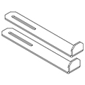 KFI Studios Conversa Modular Lounge Seating - Ganging Backets, 2/Pkg