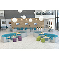Hickory Contract UPpJr. Modular Lounge Seating