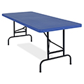 NPS® Adjustable Height Plastic Folding Tables