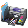 SAFCO® Onyx™ Mesh Desk Organizer - 3 Drawers