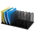 SAFCO® Onyx™ Mesh File Organizer - 8 Upright Sections