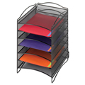 SAFCO® Onyx™ Mesh 6 Compartment Literature Organizer