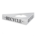 SAFCO&reg; Trifecta&reg; Waste Receptacle -  Recycle Lid