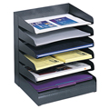 SAFCO® Steel Desk Tray Sorter - 6 Trays