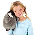 Folkmanis&reg; Baby Emperor Penguin Hand Puppet