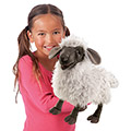 Folkmanis&reg; Bleating Sheep Hand Puppet