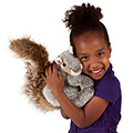 Folkmanis&reg; Gray Squirrel Hand Puppet