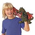 Folkmanis&reg; Winged Dragon Hand Puppet