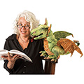 Folkmanis&reg; Wyvern Dragon Hand Puppet