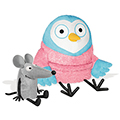 Good Night Owl & Noise Mouse Plush Dolls - 2/Set