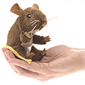 Folkmanis&reg; Field Mini Mouse Finger Puppet