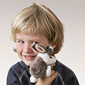 Folkmanis&reg; Mini Bunny Rabbit Finger Puppet