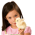Folkmanis&reg; Mini Chick Finger Puppet
