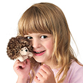 Folkmanis&reg; Mini Hedgehog Finger Puppet