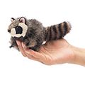 Folkmanis&reg; Mini Raccoon Finger Puppet