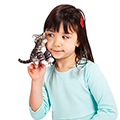 Folkmanis&reg; Mini Tabby Cat Finger Puppet