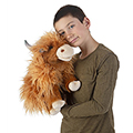 Folkmanis&reg; Highland Cow Hand Puppet