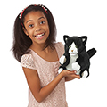 Folkmanis&reg; Tuxedo Kitten Hand Puppet