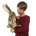 Folkmanis&reg; Jack Rabbit Hand Puppet