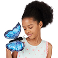 Folkmanis&reg; Blue Morpho Butterfly Hand Puppet