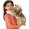 Folkmanis&reg; Holland Lop Rabbit Hand Puppet