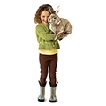 Folkmanis&reg; Cottontail Rabbit Hand Puppet