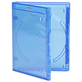 Clear-Vu One-Time&trade; Security Case - 1 Disc Blu-ray, Blue