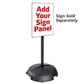 Tip-n-Roll® Portable Sign Holder