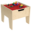 Wood Designs™ Contender 2-N-1 Activity Table with  Lego Compatible Top