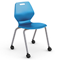 Paragon&reg; READY&reg; 4-Leg Chairs with Casters