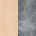 Kensington Maple Laminate with Pewter Brush Apron