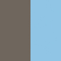 Toffee Gray/Aqua Blue