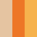 Beige/Orange/Light Orange