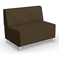 MooreCo&reg; Modular Soft Seating Collection - Armless Loveseat
